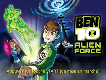 Ben 10 - Alien Force screen shot title